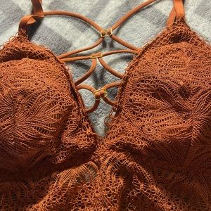 Lace design bralette top